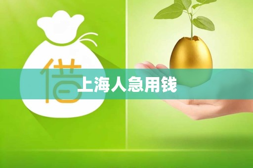 上海人急用钱