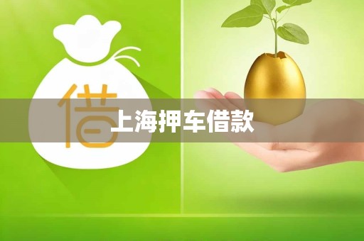 上海押车借款